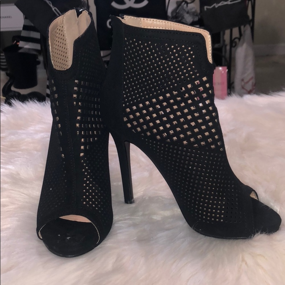 Forever black booties